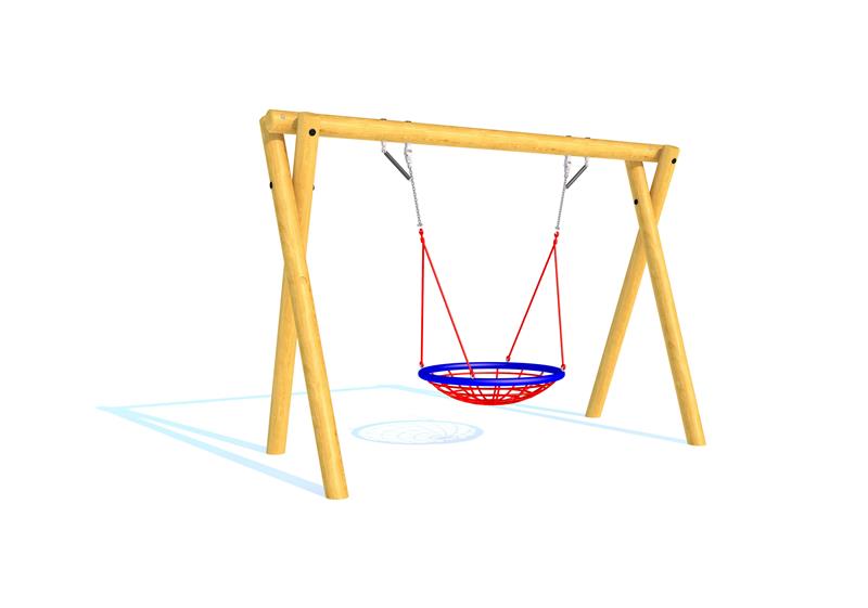 Technical render of a Basket Swing